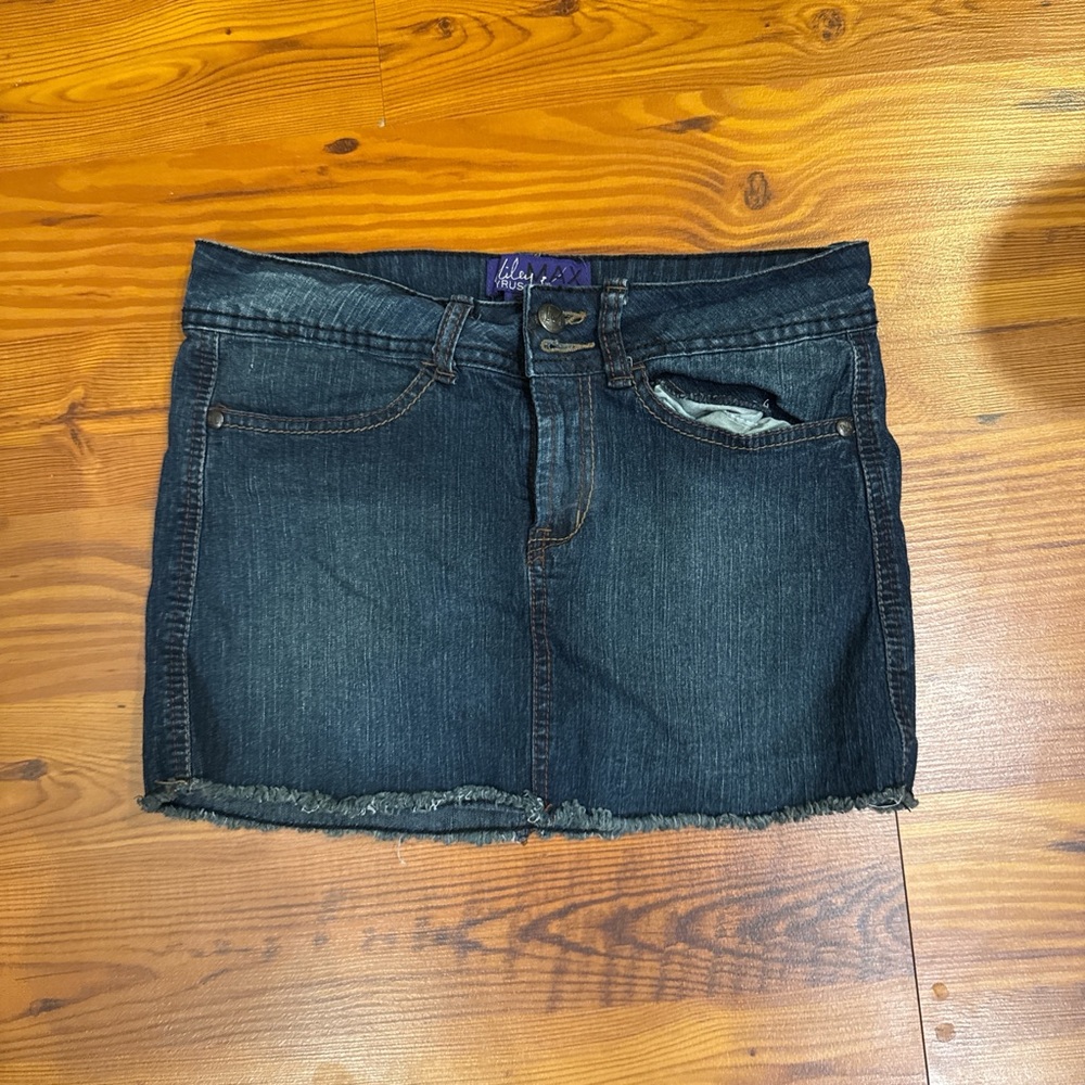 Blue Denim Skirt